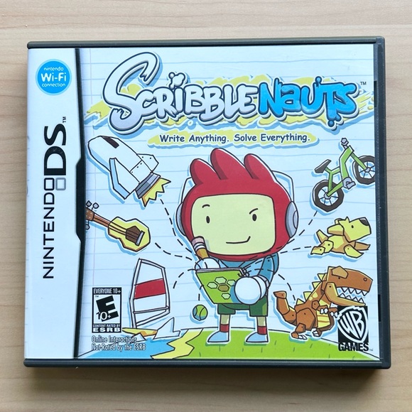 Nintendo DS ScribbleNauts Game “Write Anything. Solve Everything.” 2009 - Picture 1 of 7